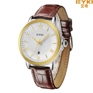 Đồng hồ nam dây da Eyki EY015