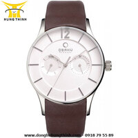 Đồng hồ nam dây da OBAKU V175GMCIRN
