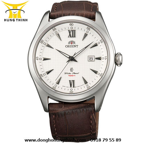 Đồng hồ nam dây da Orient FUNF3005W0