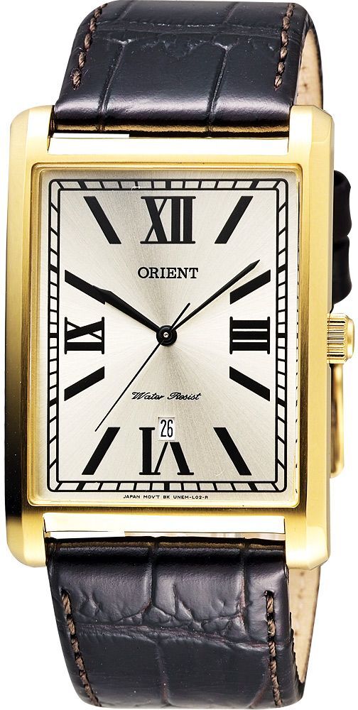 Đồng hồ nam dây da Orient Quartz FUNEM001C0/ FUNEM002B0/ FUNEM003W0