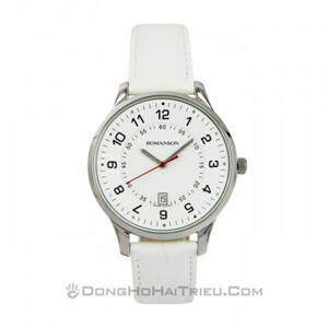 Đồng hồ nam dây da Romanson TL0386MWWH