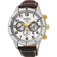 Đồng hồ nam dây da Seiko Quartz SRW039P1