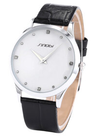Đồng Hồ Nam Dây Da Sinobi 9141