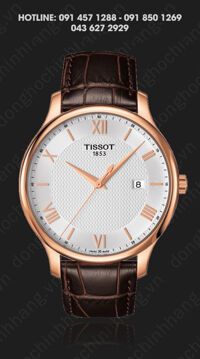 Đồng hồ nam Tissot T063.610.36.038.00 - dây da