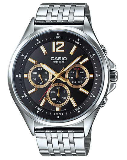 Đồng hồ nam dây kim loại Casio MTP-E303D