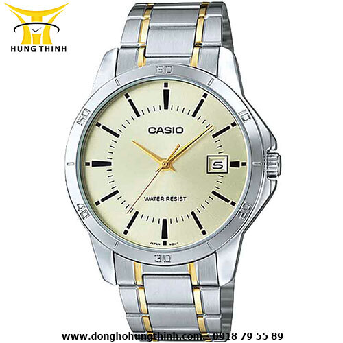 Đồng hồ nam dây kim loại Casio MTP-V004SG