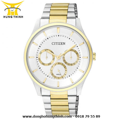 Đồng hồ nam dây kim loại Citizen AG8354