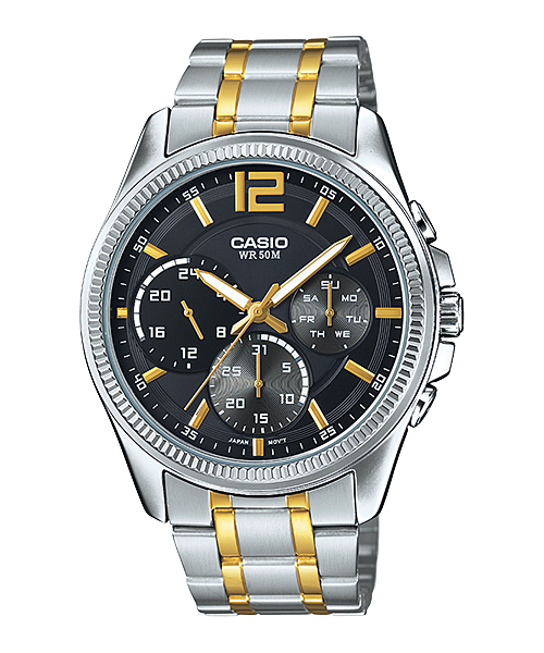 Đồng hồ nam dây thép Casio MTP-E305SG - màu 1AVDF/ 9AVDF