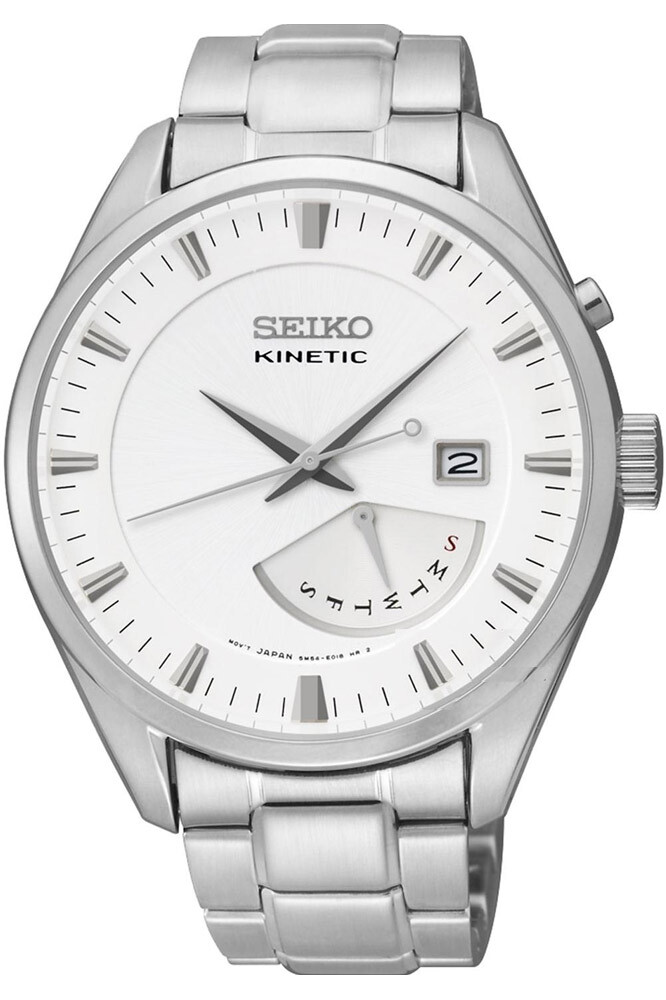 Đồng hồ nam dây thép không gỉ Seiko Kinetic SRN043P1
