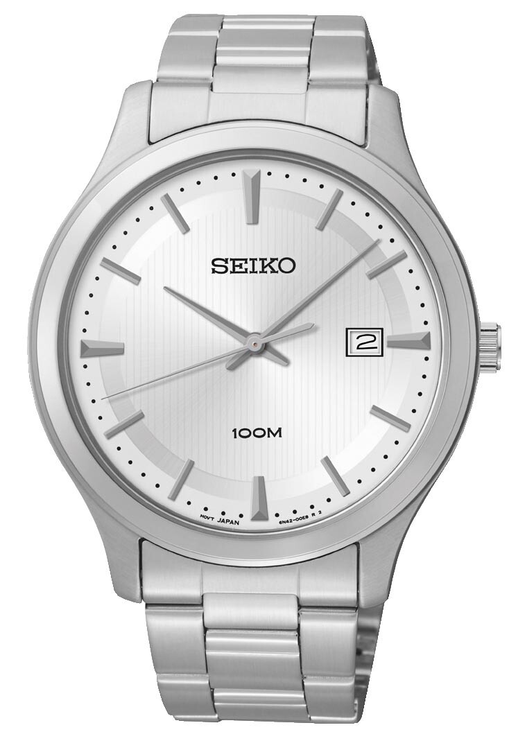 Đồng hồ nam dây thép không gỉ Seiko Quartz SUR047P1/ SUR053P1/ SUR054P1