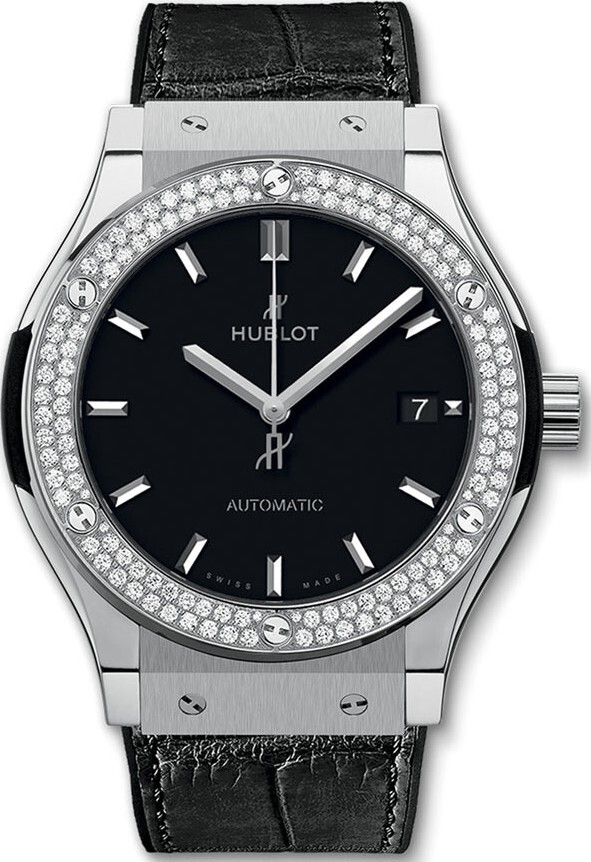 Đồng hồ nam Hublot Classic Fusion Titanium Diamonds 542.NX.1171.LR.1104