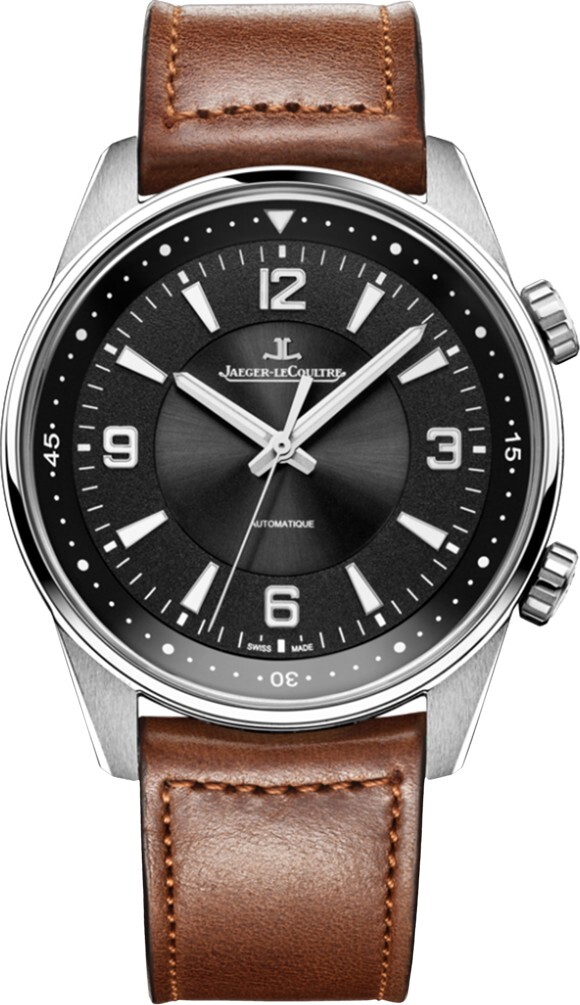 Đồng hồ nam Jaeger LeCoultre Polaris Automatic Black Dial Men's Watch Q9008471
