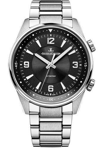 Đồng hồ nam Jaeger LeCoultre Polaris Black Dial Automatic Men's Steel Watch 9008170 Q9008170