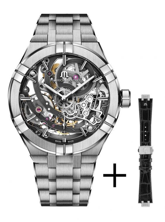 Đồng hồ nam Maurice Lacroix Aikon Skeleton Automatic AI6028