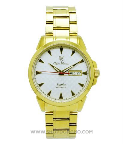 Đồng hồ nam Olym Pianus OP990-08AMK - Màu trắng, vàng