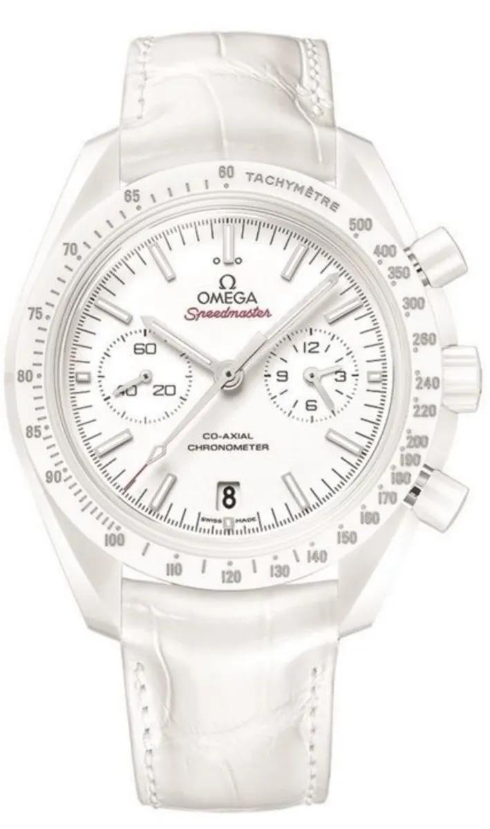 Đồng hồ nam Omega Speedmaster Moonwatch White Side of the Moon Mens 311.93.44.51.04.002 (31193445104002)