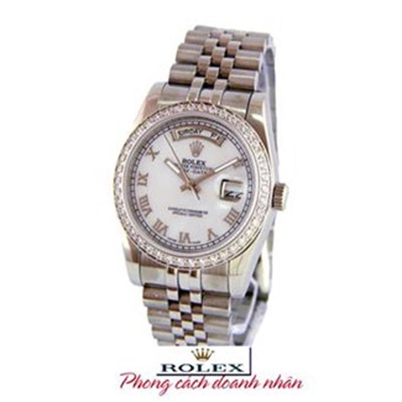 Đồng hồ nam Rolex DayDate Automatic Diamond R.L109