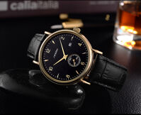 Đồng hồ nam Sinobi dây da-SI027