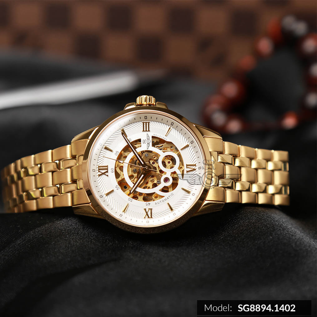 Đồng hồ nam SR Watch Skeleton SG8894.1402