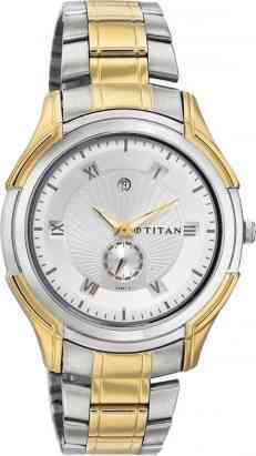 Đồng hồ nam Titan 1558BM02 - dây kim loại