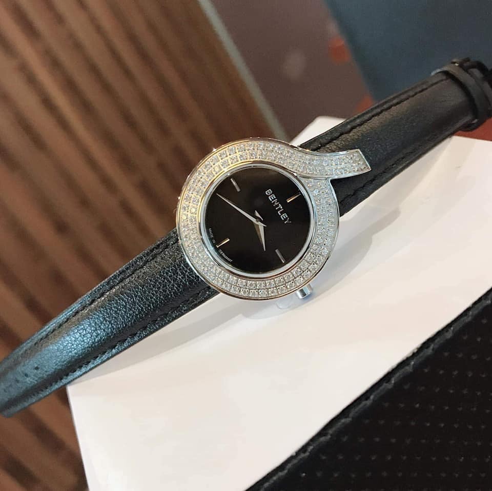 Đồng hồ nữ Bentley quartz BL1707-101LWBB