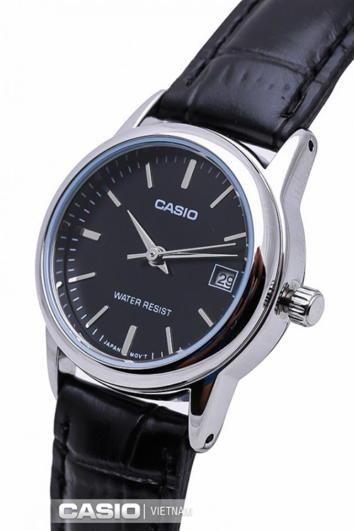 Đồng hồ nữ dây da Casio LTP-V002L-1A