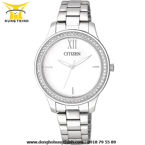 Đồng hồ nữ dây kim loại citizen EL3081