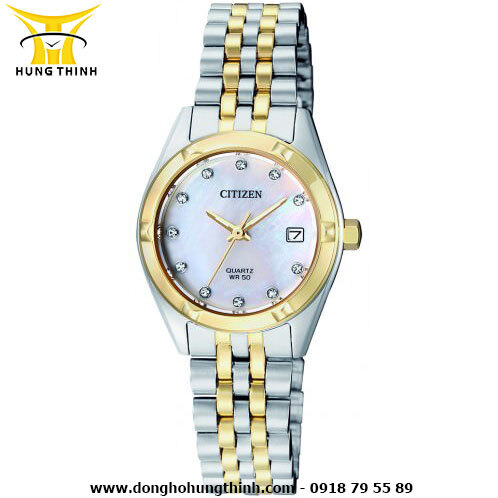 Đồng hồ nữ dây kim loại Citizen EU6054