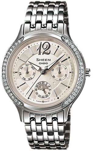 Đồng hồ nữ dây thép không gỉ Casio Sheen SHE-3030D - màu 7A