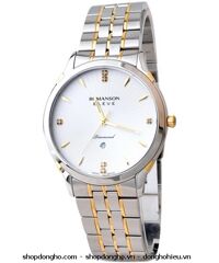 Đồng hồ nữ dây thép không gỉ Romanson EM3263MCWH