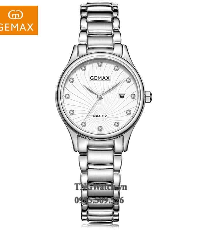 Đồng hồ nữ Gemax 52223PW