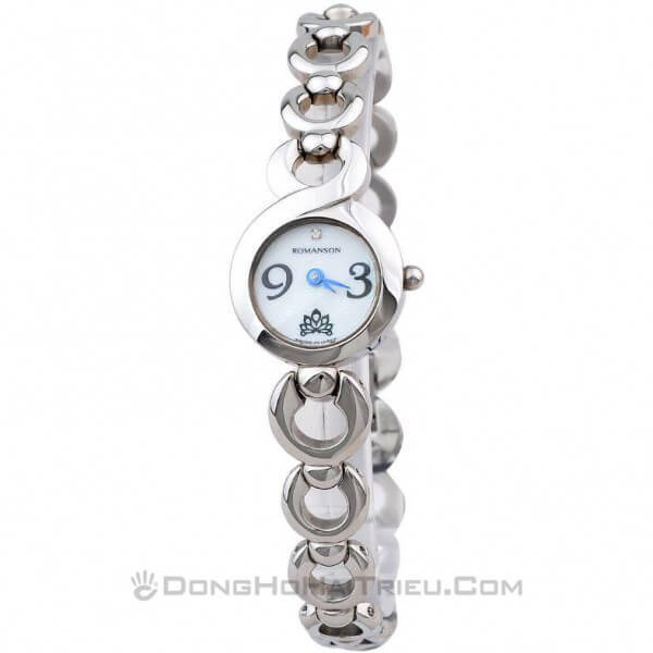 Đồng hồ nữ Romanson RM5150LWWH – Dây Kim Loại