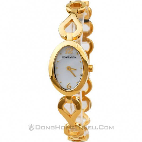 Đồng hồ nữ Romanson RM9239LGWH - dây thép không gỉ