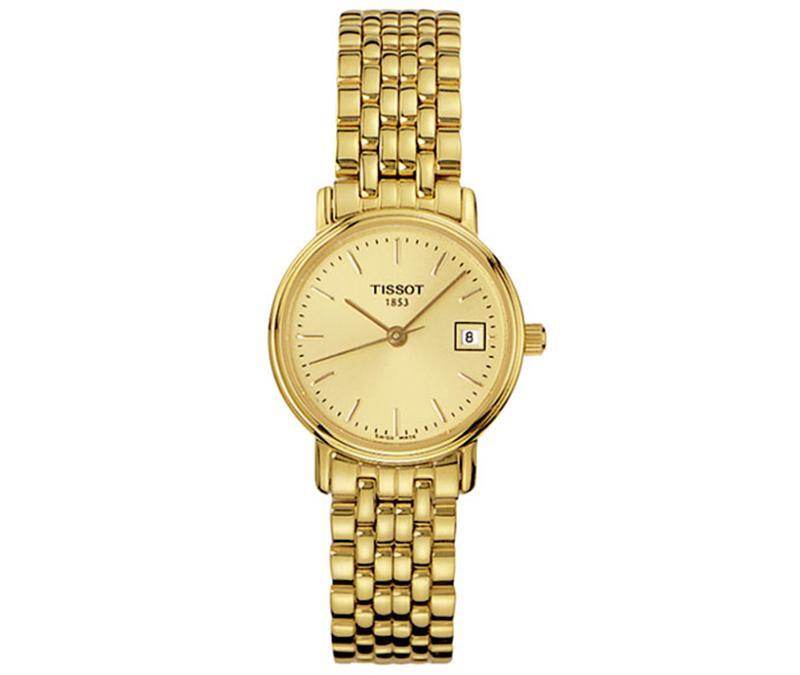 Đồng hồ nữ Tissot T5.52 - mạ vàng 18K
