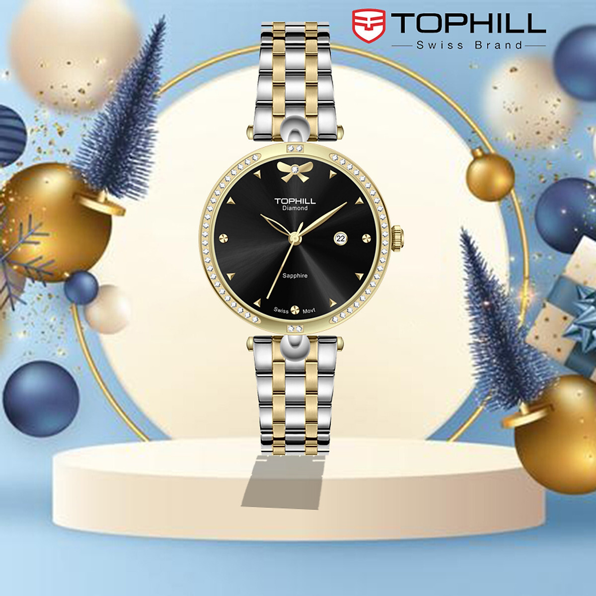 Đồng hồ nữ Tophill TE063L.M6157
