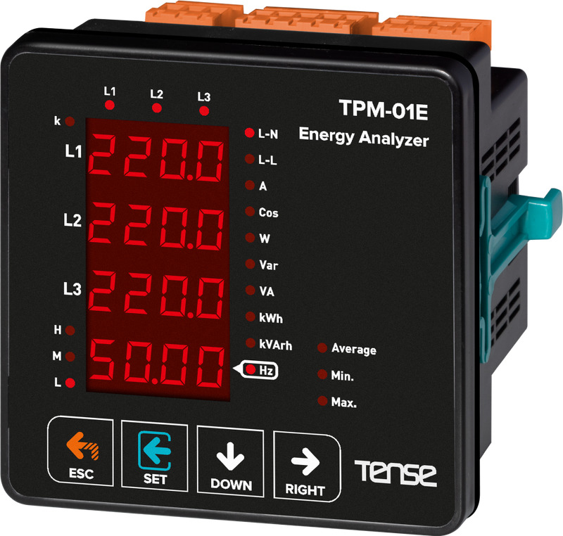 Đồng hồ phân tích năng lượng Tense TPM-01E