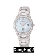 Đồng hồ Seiko nữ Solar Diamond SUT213P1