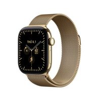 Đồng hồ thông minh Apple Watch Series 12 GPS + Cellular 42mm viền Titanium dây Milan