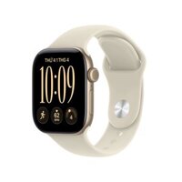 Đồng hồ thông minh Apple Watch Series 12 GPS + Cellular 42mm viền nhôm dây silicone