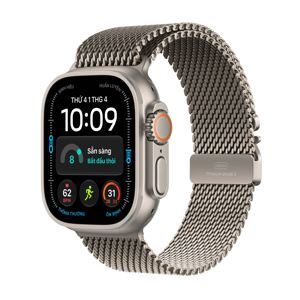Đồng hồ thông minh Apple Watch Ultra 4 GPS + Cellular 49mm viền Titanium dây Milan