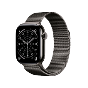 Đồng hồ thông minh Apple Watch Series 11 Titan 46mm GPS + Cellular Milanese Loop