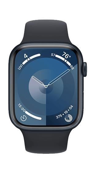Đồng hồ thông minh Apple Watch S9 LTE 45mm viền nhôm dây silicone