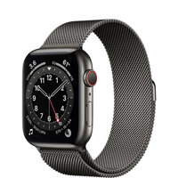 Đồng hồ thông minh Apple Watch Series 6 GPS + Cellular 44mm - Viền thép dây thép