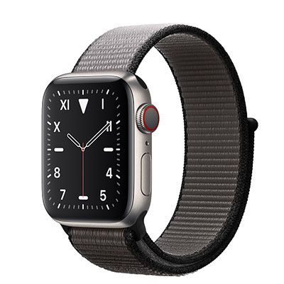 Đồng hồ thông minh Apple Watch S5 (Series 5) LTE 40mm Titanium Case with Sport Loop