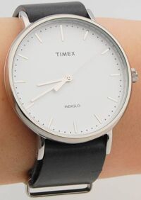 Đồng hồ Timex TW2P91300 dây da bò