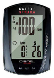 Đồng hồ tốc độ CatEye Strada Digital Double Wireless Spd Cdc CC-RD410DW