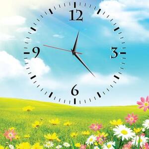 Đồng hồ tranh đồng xanh Dyvina-1T3030-8