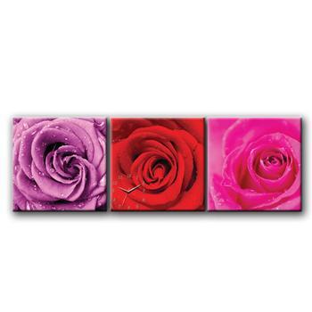 Đồng hồ tranh hoa hồng Dyvina-3T3030-6