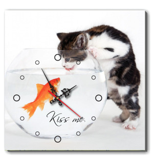 Đồng hồ tranh Kiss me Dyvina 1T3030-73