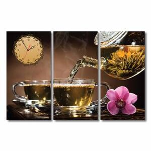 Đồng hồ tranh nghệ thuật trà Dyvina-3T3060-33